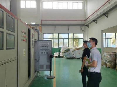 青浦區生態環境局開展上海巨浪環?，F場事中復核工作